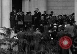Standbild Franklin D Roosevelt 1935 Armistice Day Rede Arlington Virginia USA, 1935, aus Sekunde 43 historischem Filmmaterial Videoclip 65675049416