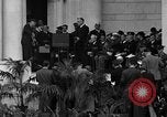 Standbild Franklin D Roosevelt 1935 Armistice Day Rede Arlington Virginia USA, 1935, aus Sekunde 48 historischem Filmmaterial Videoclip 65675049416