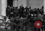Standbild Franklin D Roosevelt 1935 Armistice Day Rede Arlington Virginia USA, 1935, aus Sekunde 51 historischem Filmmaterial Videoclip 65675049416