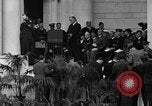 Standbild Franklin D Roosevelt 1935 Armistice Day Rede Arlington Virginia USA, 1935, aus Sekunde 58 historischem Filmmaterial Videoclip 65675049416