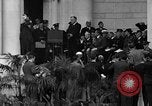 Standbild Franklin D Roosevelt 1935 Armistice Day Rede Arlington Virginia USA, 1935, aus Sekunde 62 historischem Filmmaterial Videoclip 65675049416