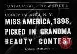 Image of beauty contest Coney Island New York USA, 1938, second 1 stock footage video 65675049428
