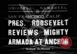 Standbild Roosevelt San Francisco California USA, 1938, aus Sekunde 1 historischem Filmmaterial Videoclip 65675049436