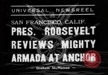 Standbild Roosevelt San Francisco California USA, 1938, aus Sekunde 3 historischem Filmmaterial Videoclip 65675049436