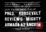 Standbild Roosevelt San Francisco California USA, 1938, aus Sekunde 6 historischem Filmmaterial Videoclip 65675049436