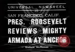 Standbild Roosevelt San Francisco California USA, 1938, aus Sekunde 7 historischem Filmmaterial Videoclip 65675049436