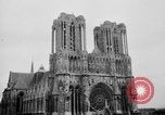 Image of Notre Dame de Reims Reims France, 1938, second 8 stock footage video 65675049443