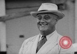 Image of Franklin D Roosevelt Pensacola Florida USA, 1938, second 36 stock footage video 65675049444
