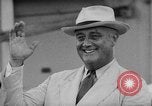 Image of Franklin D Roosevelt Pensacola Florida USA, 1938, second 37 stock footage video 65675049444