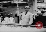 Image of Franklin D Roosevelt Pensacola Florida USA, 1938, second 40 stock footage video 65675049444