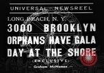 Image of Orphans Long Beach New York USA, 1938, second 5 stock footage video 65675049445
