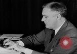 Image of Franklin D Roosevelt Washington DC USA, 1938, second 19 stock footage video 65675049446