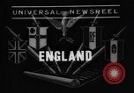 Standbild König George VI und Neville Chamberlain an schottischen Spiele Braemar Schottland, 1938, aus Sekunde 1 historischem Filmmaterial Videoclip 65675049448