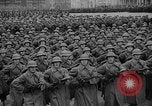 Image of Russian soldiers parade in Red Square with rifles at the ready Russia, 1938, second 3 stock footage video 65675049450