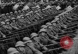 Image of Russian soldiers parade in Red Square with rifles at the ready Russia, 1938, second 5 stock footage video 65675049450