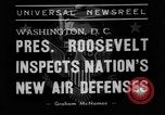 Standbild Franklin D Roosevelt Washington DC USA, 1938, aus Sekunde 4 historischem Filmmaterial Videoclip 65675049457