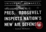 Standbild Franklin D Roosevelt Washington DC USA, 1938, aus Sekunde 5 historischem Filmmaterial Videoclip 65675049457