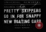Standbild Modelle Balboa California USA, 1938, aus Sekunde 1 historischem Filmmaterial Videoclip 65675049458