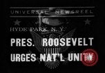 Image Le président Roosevelt New York United States USA, 1938, de la seconde 1 séquences d'archives historiques vidéo 65675049462