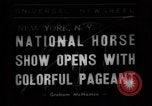 Image of National horse show of 1938 New York City USA, 1938, second 1 stock footage video 65675049463