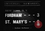 Image of Fordham New York United States USA, 1938, second 1 stock footage video 65675049466