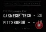 Image of Football game of Carnegie Mellon versus Pittsburgh Pittsburgh Pennsylvania USA, 1938, second 1 stock footage video 65675049467