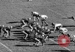 Image of Football game of Carnegie Mellon versus Pittsburgh Pittsburgh Pennsylvania USA, 1938, second 25 stock footage video 65675049467