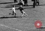 Image of Football game of Carnegie Mellon versus Pittsburgh Pittsburgh Pennsylvania USA, 1938, second 32 stock footage video 65675049467