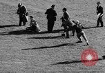Image of Football game of Carnegie Mellon versus Pittsburgh Pittsburgh Pennsylvania USA, 1938, second 33 stock footage video 65675049467