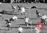 Image of Football game of Carnegie Mellon versus Pittsburgh Pittsburgh Pennsylvania USA, 1938, second 42 stock footage video 65675049467
