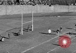 Image of Football game of Carnegie Mellon versus Pittsburgh Pittsburgh Pennsylvania USA, 1938, second 52 stock footage video 65675049467