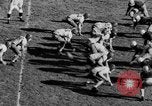 Image of Football game of Carnegie Mellon versus Pittsburgh Pittsburgh Pennsylvania USA, 1938, second 54 stock footage video 65675049467