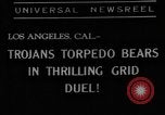 Image of California college football Los Angeles California USA, 1938, second 5 stock footage video 65675049469