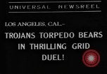 Image of California college football Los Angeles California USA, 1938, second 8 stock footage video 65675049469