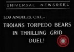 Image of California college football Los Angeles California USA, 1938, second 9 stock footage video 65675049469