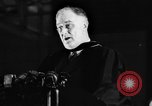 Standbild Präsident Roosevelt Chapel Hill North Carolina USA, 1938, aus Sekunde 23 historischem Filmmaterial Videoclip 65675049474