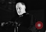 Standbild Präsident Roosevelt Chapel Hill North Carolina USA, 1938, aus Sekunde 28 historischem Filmmaterial Videoclip 65675049474
