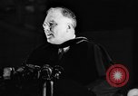 Standbild Präsident Roosevelt Chapel Hill North Carolina USA, 1938, aus Sekunde 49 historischem Filmmaterial Videoclip 65675049474