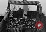 Image of monument Buchenwald Germany, 1945, second 7 stock footage video 65675049487