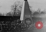 Image of monument Buchenwald Germany, 1945, second 19 stock footage video 65675049487