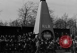 Image of monument Buchenwald Germany, 1945, second 23 stock footage video 65675049487