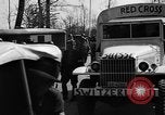 Image of Red Cross trucks Buchenwald Germany, 1945, second 6 stock footage video 65675049491