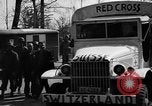 Image of Red Cross trucks Buchenwald Germany, 1945, second 7 stock footage video 65675049491