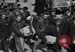 Image of Red Cross trucks Buchenwald Germany, 1945, second 37 stock footage video 65675049491