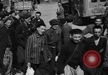 Image of Red Cross trucks Buchenwald Germany, 1945, second 41 stock footage video 65675049491