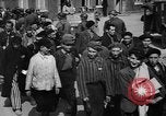 Image of Red Cross trucks Buchenwald Germany, 1945, second 54 stock footage video 65675049491