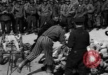 Image of pile of dead Buchenwald Germany, 1945, second 9 stock footage video 65675049492