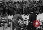 Image of pile of dead Buchenwald Germany, 1945, second 17 stock footage video 65675049492