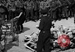 Image of pile of dead Buchenwald Germany, 1945, second 20 stock footage video 65675049492