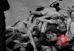 Image of pile of dead Buchenwald Germany, 1945, second 27 stock footage video 65675049492